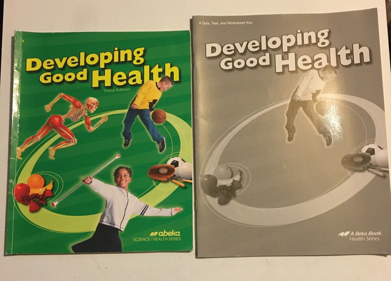 Abeka Developing Good Health Science Grade 4 Third Edition Set Textbook Lot Key