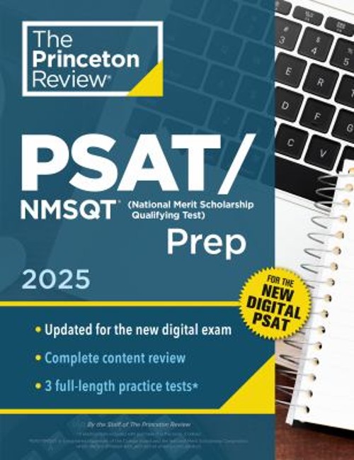 Princeton Review PSAT/NMSQT Prep 2025 : 3 Practice Tests + Review
