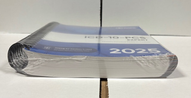 ICD-10-PCS Complete Code Set 2025 Spiral-bound gallery