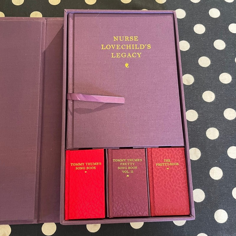 Tommy Thumb’s Pretty Song-Book Facsimile Edition 2013 Limited Edition Box-Set