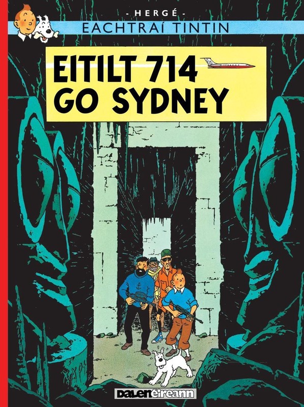 Eitilt 714 go Sydney by Gabriel Herge (Irish) Paperback Book