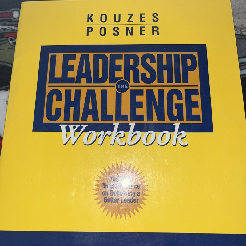 Lot Of 5 Leadership Challenge: Kouzes/Posner Set Of Five Workbooks And Books.