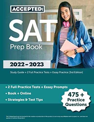 SAT Prep Book 2022-2023: Study Guide + – Paperback, by Cox Jonathan – Very Good