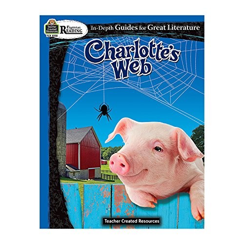 RIGOROUS READING: CHARLOTTE’S WEB By Janna Anderson & M.a. **BRAND NEW**