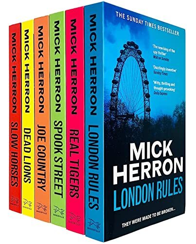Slough House Thriller Series Books 1 – 6 Collection Box Set by Mick – Herron