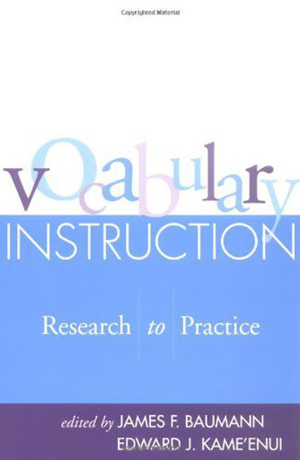 Vocabulary Instruction by James F Baumann