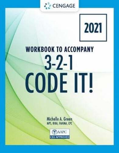 Student Workbook for Green’s 3-2-1 Code It! 2021 Edition by Michelle Green: Used