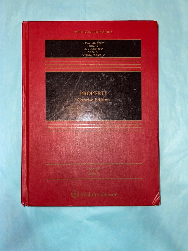 Aspen Casebook Ser.: Property : Concise Edition by James E. Krier, Lior Jacob…