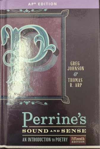 Perrine’s Sound and Sense An – Hardcover, by Greg Johnson; Thomas – Very Good
