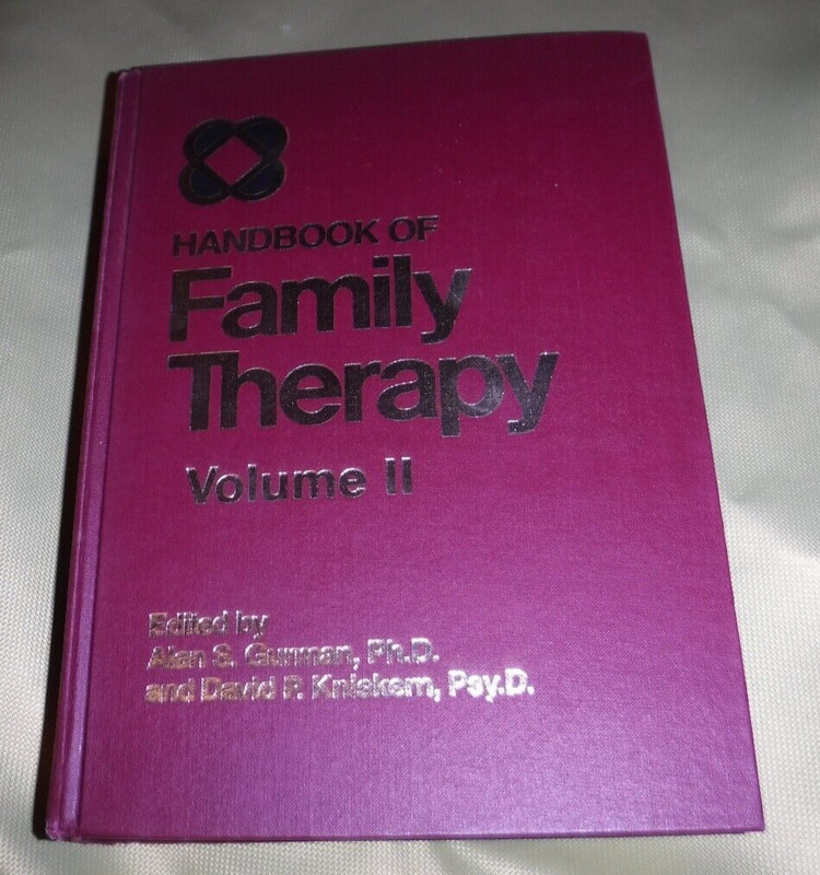 Handbook of Family Therapy, Vol. 2 by Alan S. Gurman & David Kniskern