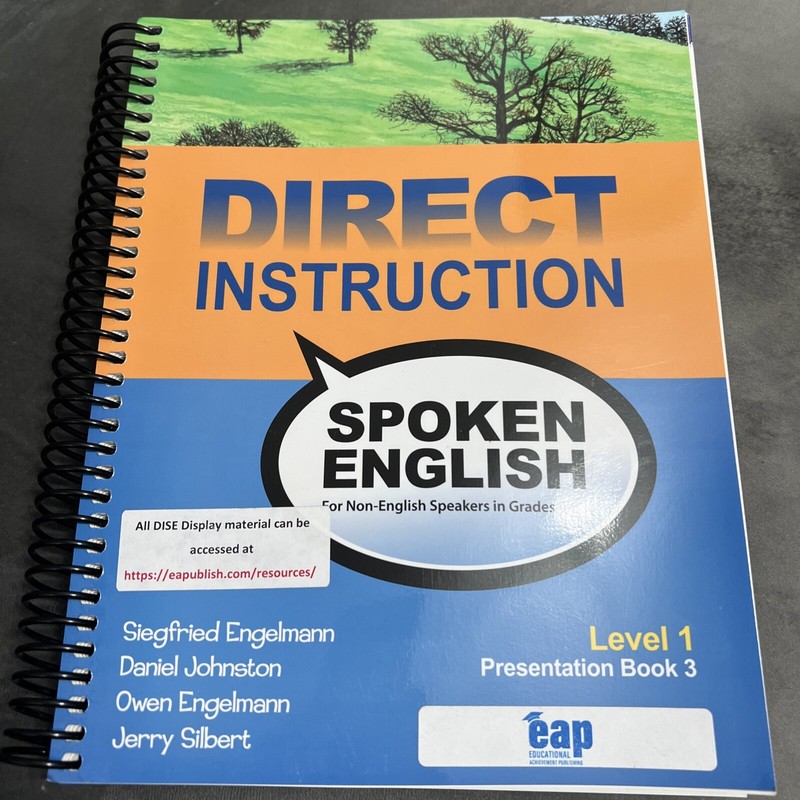 Eap Educational Direct Instruction Level 1 Presentation Book 3