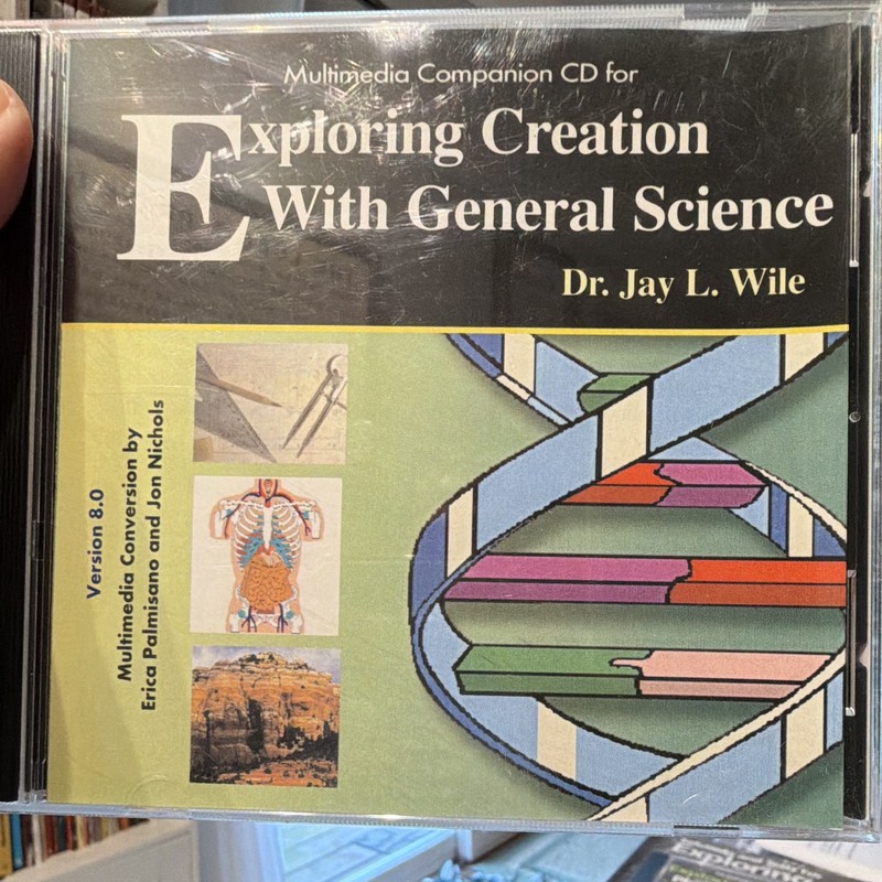 Dr. Jay L. Wile Exploring Creation w/ General Science Textbook + Sol/Test + CD