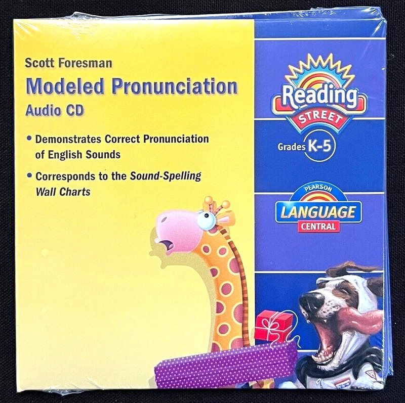 K – 5th Grade – Reading Street – MODELED PRONOUNCIATION Audio CD (2010, Pearson)