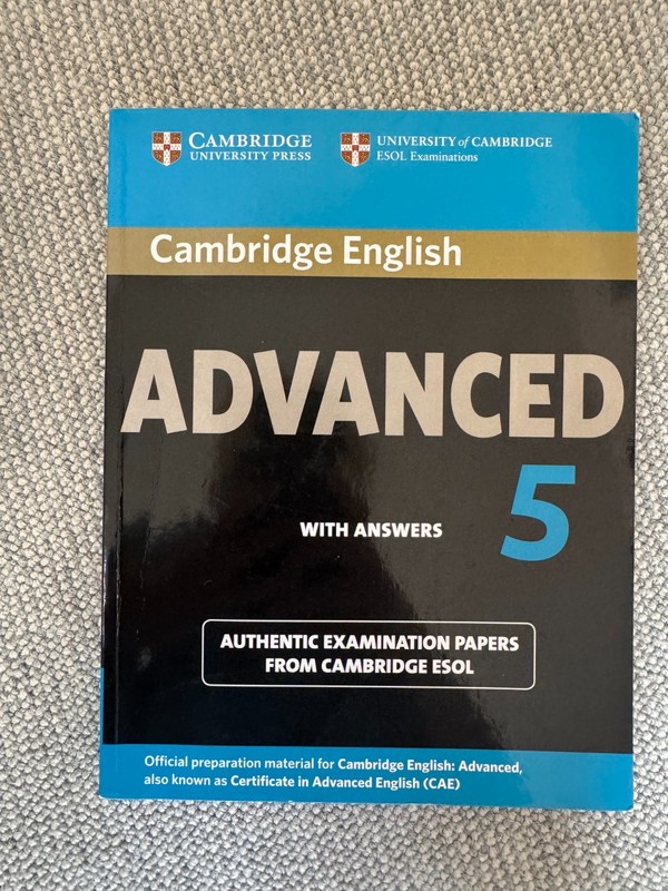 Cambridge English Advanced 5 With Answers CAE Official Exam Papers