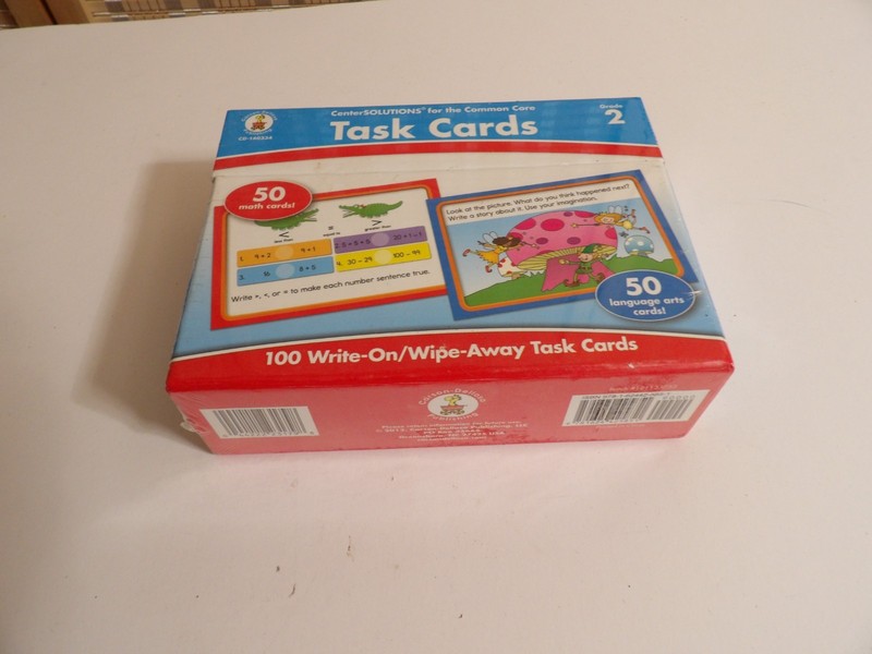 100 Task Cards Grade 2 for the Common Core by Carson-Dellosa Publishing Staff