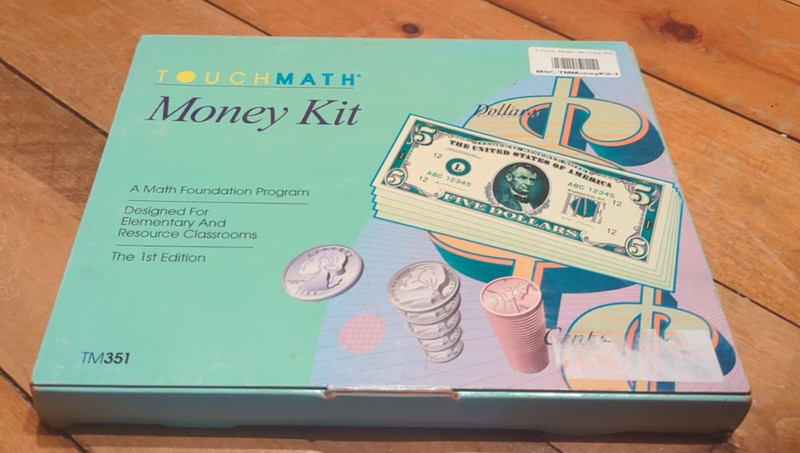 TouchMath Money Kit The 1st Edition (TM351) (Missing pages 1-13Guide)