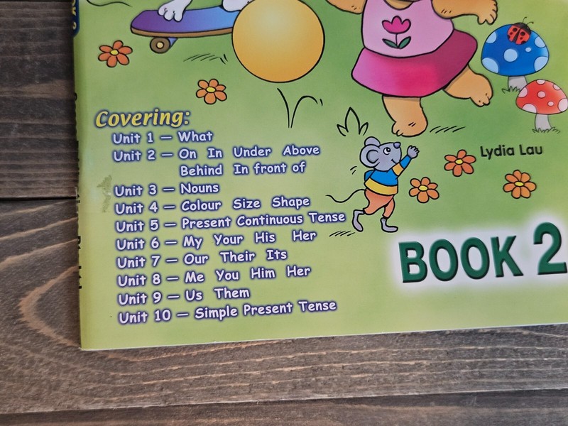CASCO Lot (2) GRAMMAR Workbooks for Ages 5-7 -- Book 2 & 3 -- NEW - Homeschool gallery