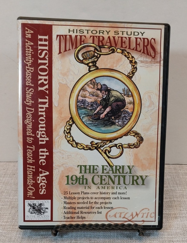 History Through the Ages – Time Travelers – Early 19th Century In America CD-Rom