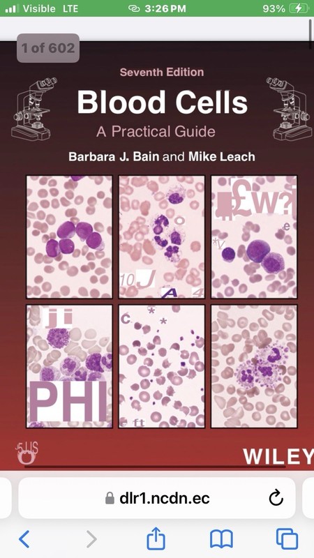 Blood Cells A Practical Guide By Bain PDF, digital download Only