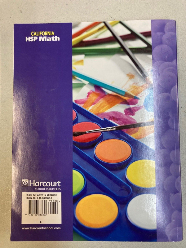 California HSP Math: 3 in 1 Practice/Reteach/Spiral Review Workbook-Grade 1 gallery