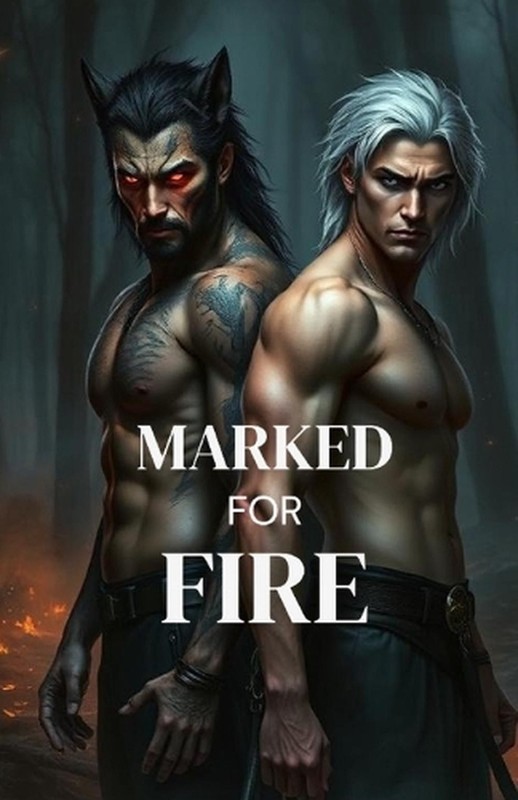 Marked for Fire: A Dark MM Paranormal Shifter Romance of Enemies-to-Lovers, Fate