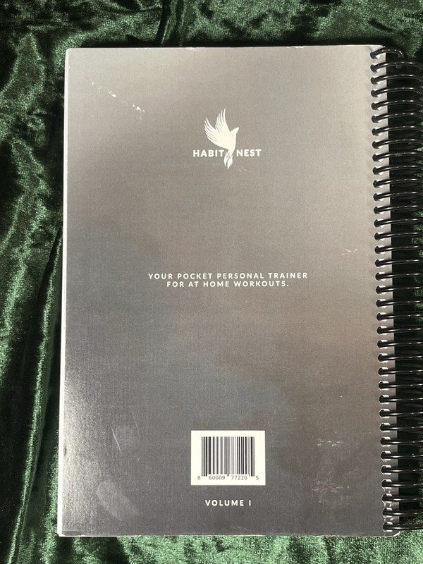 The Bodyweight Home Workout Journal Spiral Book gallery