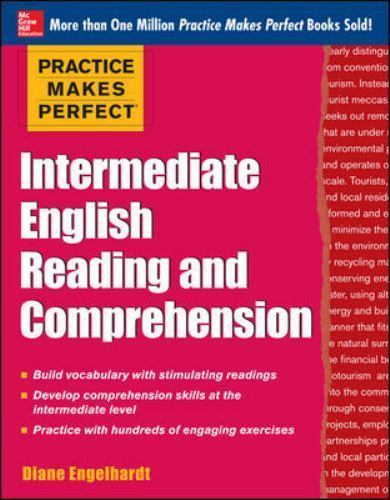 Intermediate English Reading and Comprehension, Paperback by Engelhardt, Dian…