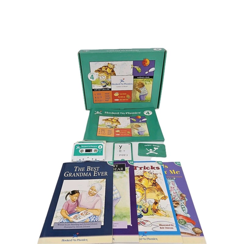 Hooked on Phonics Learn To Read Books Set Levels 1 - 5 + BONUS First Grade gallery