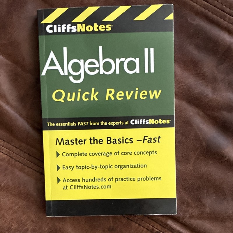 Algebra II Quick Review by Edward Kohn and David Alan Herzog (2011, Paperback)