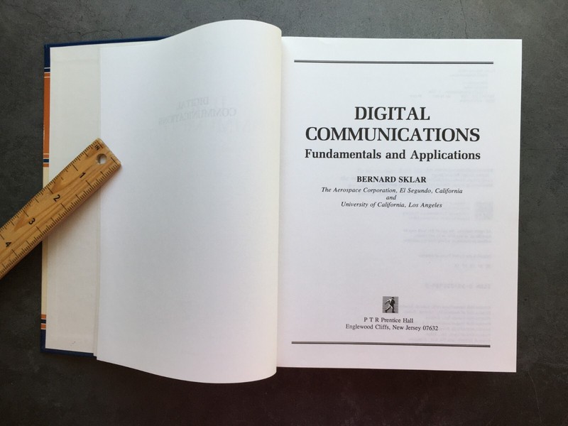 Digital Communications Fundamentals and Applications HC Book by Bernard Sklar gallery