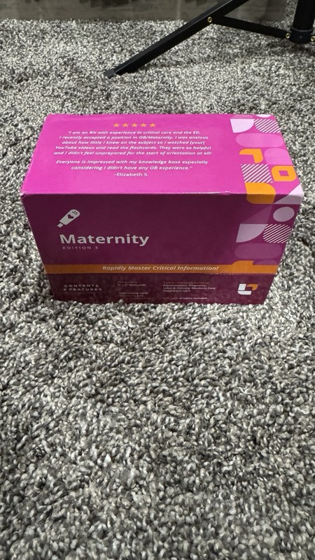 Level Up RN Maternity Nursing Flashcards Edition 3