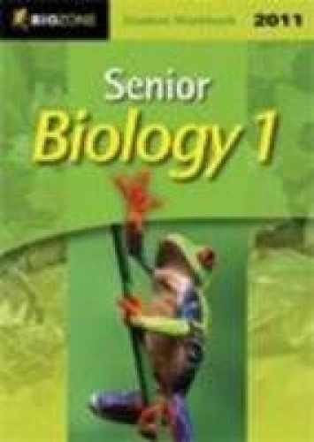 Senior Biology 1: Student – JP Oversized, by Richard Allan – Acceptable n