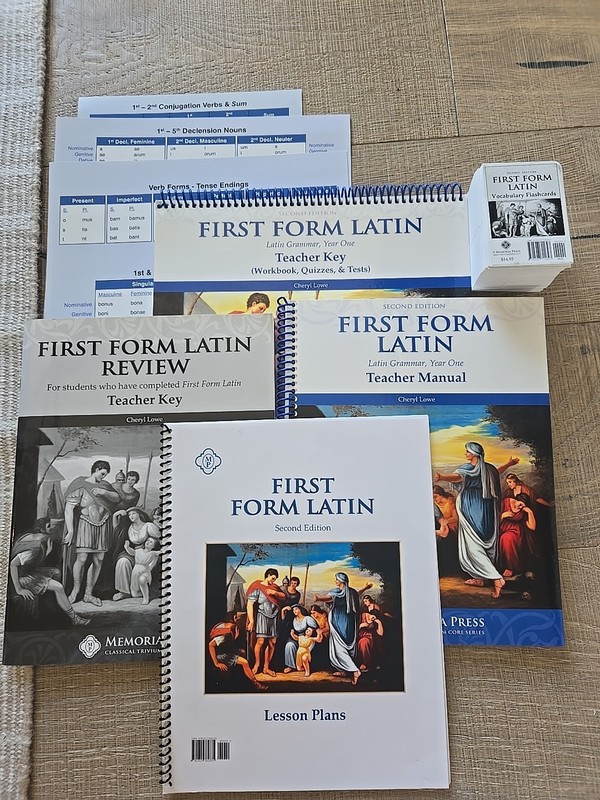 Memoria Press First Form Latin Second Edition Teacher Lot