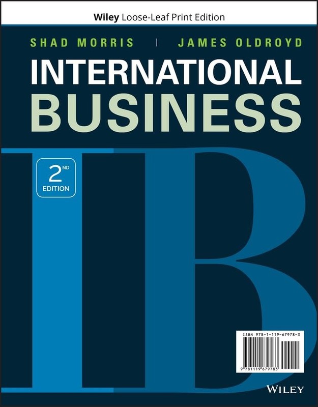 International Business – Ring-bound By Morris, Shad – VERY GOOD