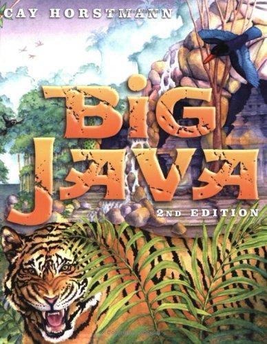 Big Java by Cay S. Horstmann