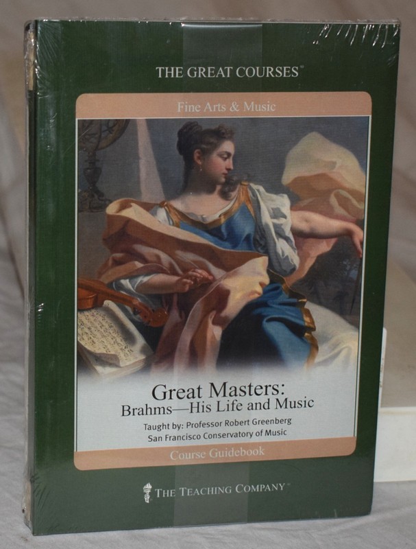 Great Courses: Great Masters: Brahms – His Life and Music – DVD – New
