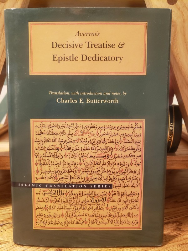 Averröes Decisive Treatise and Epistle Dedicatory Hardcover 2001