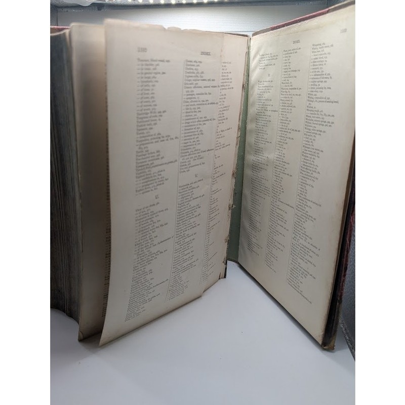 The Household Physician McGregor Robertson 1890 Parts 1-4 Vintage Leather Rare gallery