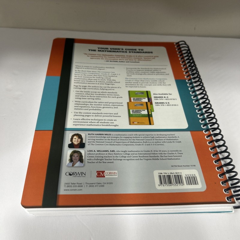 Corwin Mathematics Ser.: Common Core Mathematics Companion: the Standards... gallery