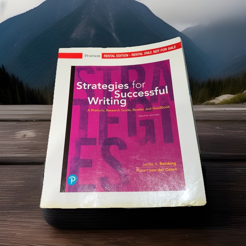 Strategies for Successful Writing 12th Edition Paperback 2020