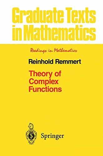 Theory of Complex Functions - Hardcover, by Remmert Reinhold - Very Good