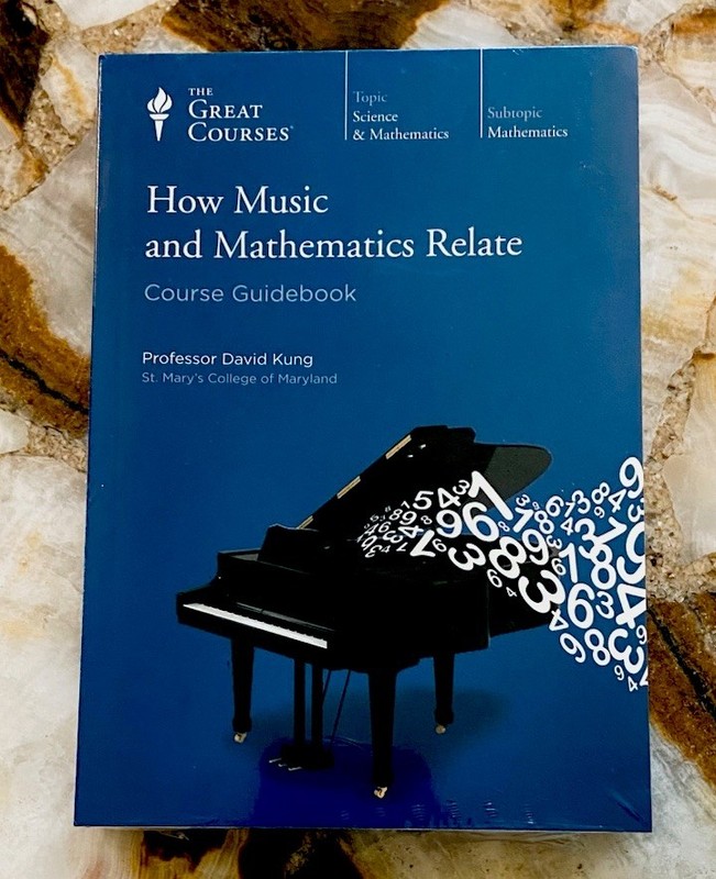 THE GREAT COURSES ~How Music & Mathematics Relate~Guidebook & 3 DVD Set~NEW!