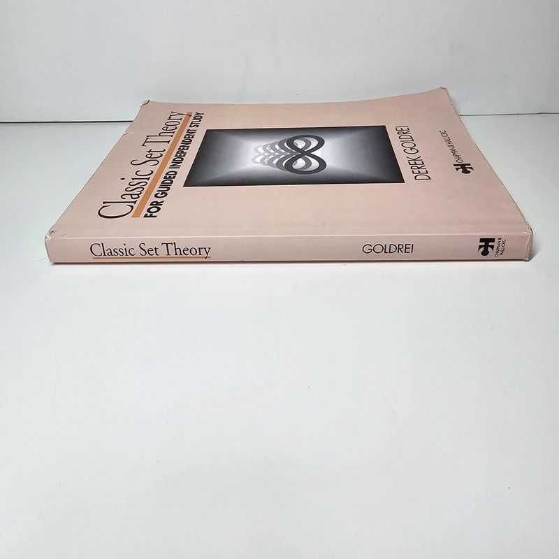 Classic Set Theory : For Guided Independent Study Goldrei Paperback Chapman/Hall gallery