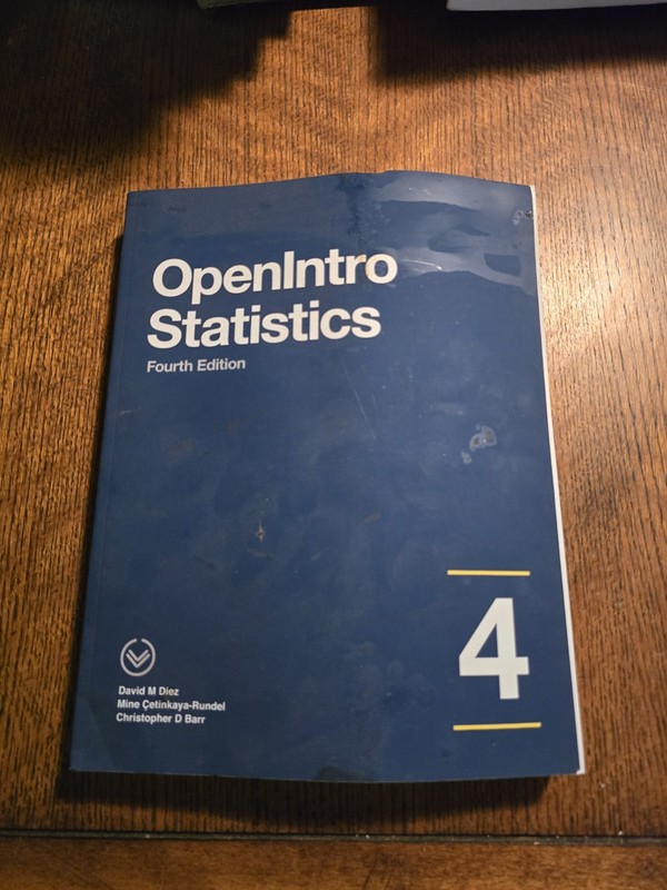 OpenIntro Statistics: Fourth Edition
