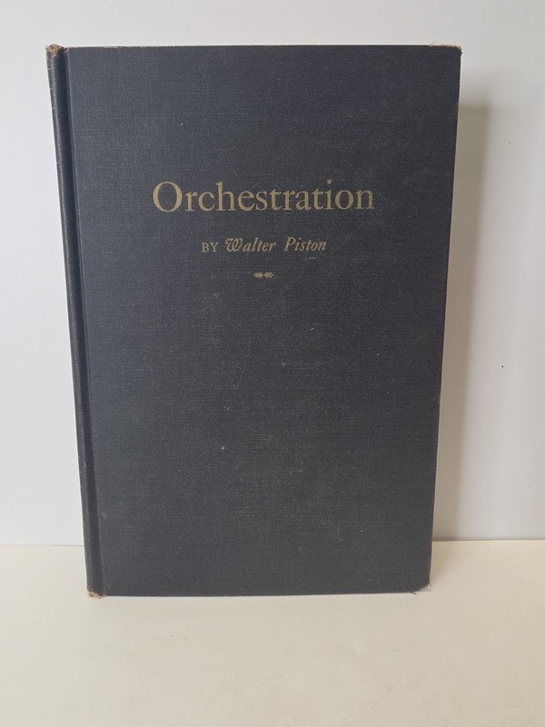 1955 Orchestration By Walter Piston
