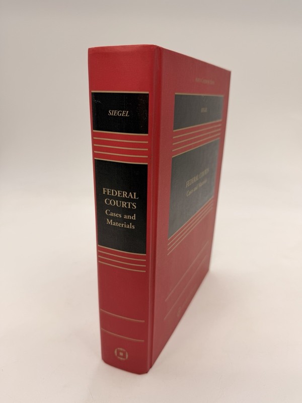 Federal Courts: Cases and Materials (Aspen Casebook) Law Textbook HC 2015 Wolter