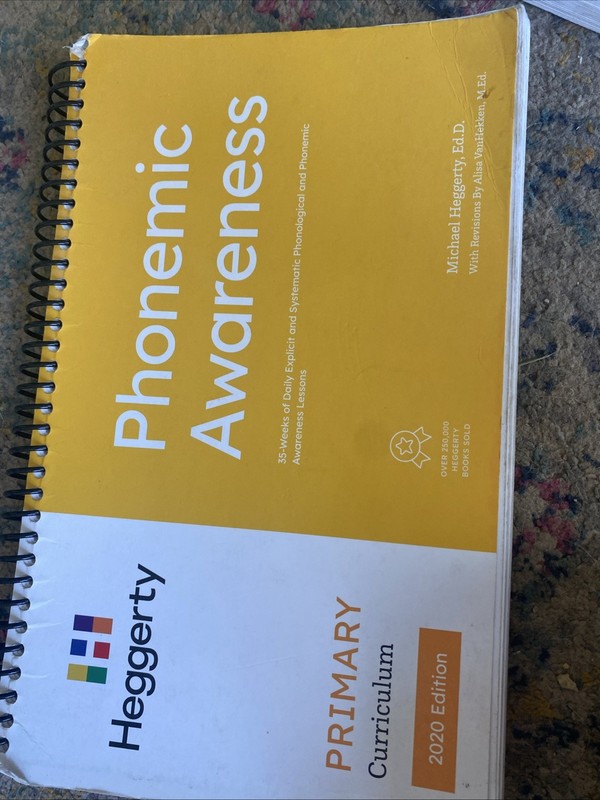 Heggerty Phonemic Awareness PRIMARY Curriculum 2022 Edition