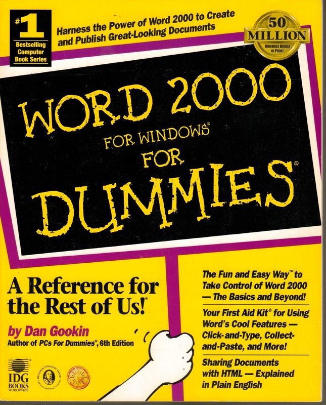 Word 2000 for Windows for Dummies (For Dummies Series)