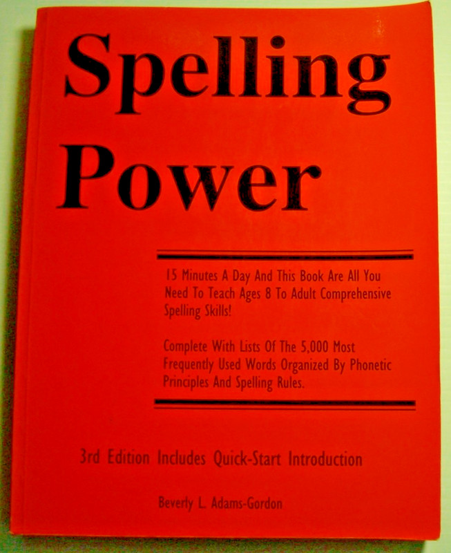 Spelling Power 3rd Edition