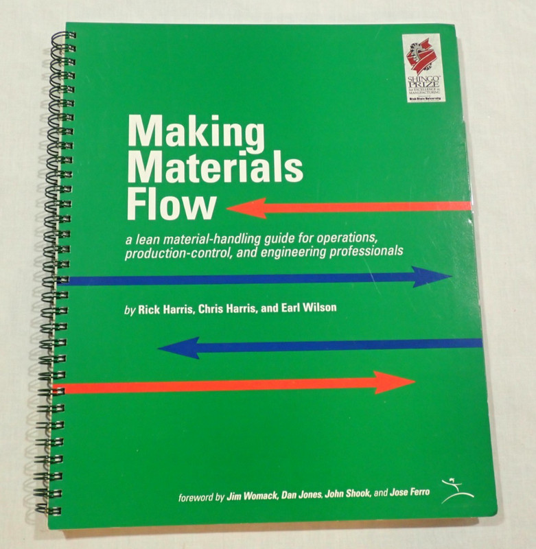Making Materials Flow – Spiral Bound Book by Rick & Chris Harris and Earl Wilson